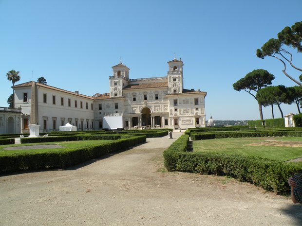  vue générale de la Villa Médicis